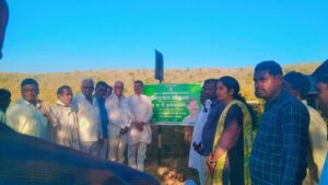 जांबूळधरा येथे आमदार सुभाष धोटे यांनी केले विकास कामांचे भूमिपूजन