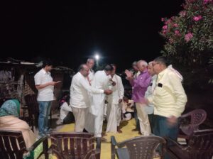 शेतकरी संघटनेत मांगलहिरा शेकडो कार्यकर्त्याचा प्रवेश
