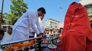 क्रांतिवीर हिराजी पाटील ११० जयंती निमित्य अर्ध पुतळ्याचे लोकार्पण सोहळा; आमदार महेंद्र थोरवे यांच्या हस्ते संपन्न...