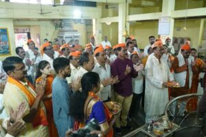 रामनामाच्या जयघोषाने दुमदुमली राजुरा नगरी : आ. सुभाष धोटेंच्या नेतृत्वात भव्य रॅलीचे आयोजन.