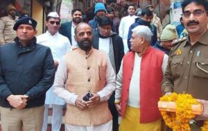 हंसराज अहिर यांनी अयोध्येतील रामललांचे घेतले दर्शन