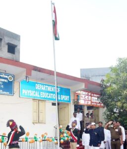 सरदार पटेल महाविद्यालयात मोठ्या उत्साहात प्रजासत्ताक दिन साजरा