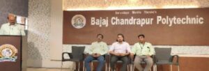 बजाज चंद्रपूर पॉलिटेक्नीक चंद्रपूर येथे पर्सनालीटी डेव्हलपमेंट कार्यक्रम संपन्न
