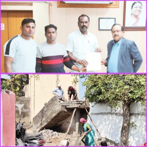 घुग्घूस शहर काँग्रेसच्या मागणीला यश वेकोलीतर्फे दुरुस्ती व स्वच्छतेच्या कार्यास सुरूवात