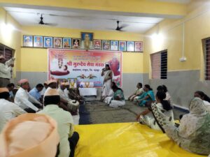 श्रीगुरुदेव सेवा मंडळ राजुरा कडून संत मंजुळामाता पुण्यतिथी साजरी