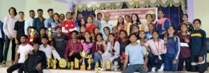 सरदार पटेल महाविद्यालयात क्रीडा व सांस्कृतिक महोत्सवाची सांगता