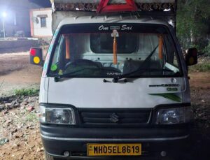 चिकनपाडा येथे पकडला गोवंषीयांनी भरलेले मिनी टेम्पो: गोवंश हत्या थांबण्यात नेरळ पोलिसांना यश