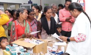 कळमना येथे भव्य आरोग्य तपासणी शिबिर संपन्न • बहुजन मेडीकोज असो. व भूमिपुत्र ब्रिगेड कळमना यांचा पुढाकार