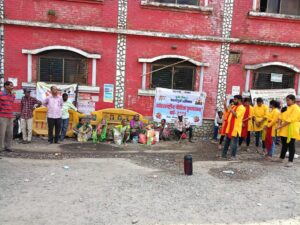 मानवी आहारातील पोषकता वाढविण्यासाठी तालुक्यातील शेतकऱ्यांनी नाचणी पिकाची लागवड मोठ्या प्रमाणात करावी--मंडळ कृषी अधिकारी सचिन जाधव 