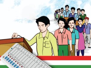कोरपणा तालुक्यातील कन्हाळगाव येथे भारी कोण नेता की कार्यकर्ता