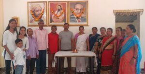 संत रोहिदास नगर पुरार येथे महामानव डॉ बाबासाहेब आंबेडकर यांची जयंती मोठ्या उत्साहात साजरी करण्यात आली