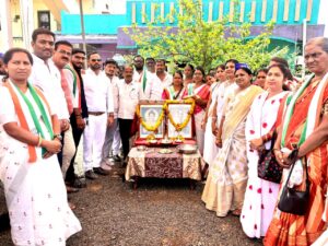 सिंदेवाही लोनवाही येथे डाँ.बाबासाहेब आंबेडकर यांची 133वी जयंती मोठ्या उत्साहात साजरी