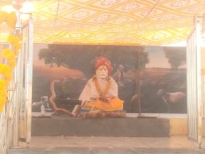 नारंडा येथे संत बाळू मामा मूर्ती चे स्थापना येथे संत बाळू मामा मूर्ती चे स्थापना