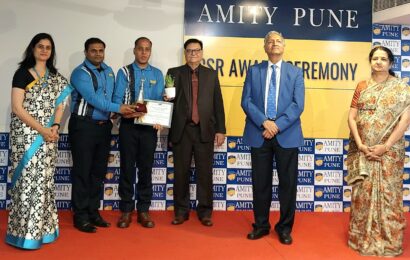 पोस्को महाराष्ट्र स्टील कंपनी CSR उत्कृष्टता पुरस्काराने सन्मानित