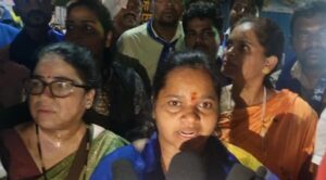 सुखापूर विचुंबे मध्ये एकच नारा आम्हाला नको जाई जुई खासदार म्हणून हवी आहे माधवीताई