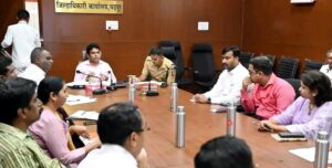 अंमली पदार्थ प्रतिबंधबाबत जिल्हाधिका-यांनी घेतला आढावा