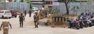32-रायगड लोकसभा मतदार संघाच्या मतपेट्या कडेकोट सुरक्षा व्यवस्थेत