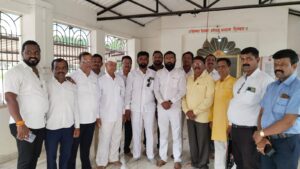 देशमुख कांबळे बिर्ला कंपनीतील कंत्राटी ठेक्यावरून झालेला वाद अखेर संपला,,प्रकल्पग्रस्त संघर्ष समितीच्या मध्यस्थीने वादाला पूर्णविराम