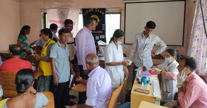अलिबाग पंचायत समिती येथे सफाई कर्मचारी आरोग्य शिबीर उत्साहात संपन्न