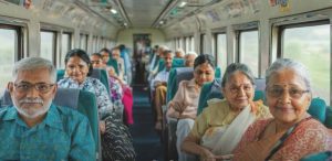 रायगड मधून 333 ज्येष्ठ नागरिक निघाले तीर्थ दर्शनाला