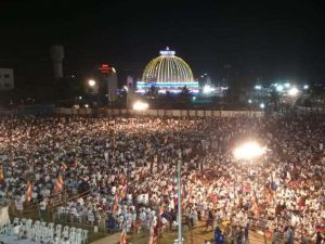 ६८व्या धम्मचक्र प्रवर्तन दिनाच्या निमित्याने त्या महामानवाला अभिवादन करण्यासाठी हजारो मैलावरु न लाखोंच्या संख्येने अनुयायी आले.