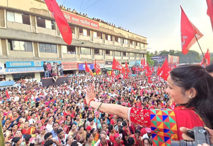 शेकापचं ठरलं विधानसभा निवडणूकीसाठी 6 उमेदवारांची नावे जाहिर