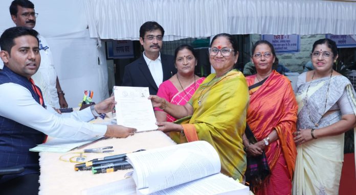 जिल्ह्यात आज सहा नामनिर्देशनपत्र दाखल