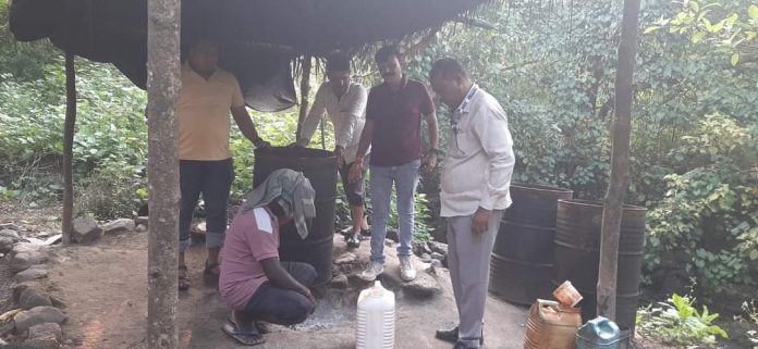 राज्य उत्पादन शुल्क विभागाची कारवाई