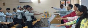 बजाज चंद्रपूर तंत्रनिकेतन चंद्रपूरमध्ये “संविधान दिवस ” साजरा