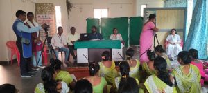 चिखली प्राथमिक आरोग्य केंद्रात राष्ट्रीय जंतनाशक दिनानिमित्त जनजागृती कार्यक्रम.