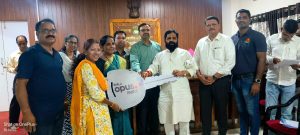 बिर्ला कंपनीच्या सीईआर निधीतून आ. भरतशेठ गोगावले यांच्या हस्ते ८ ग्रामपंचायतींना घंटा गाडीचे वाटप....