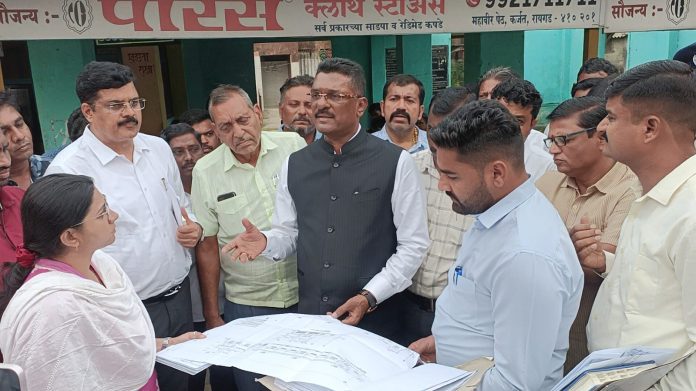 परिवहन मंत्री प्रताप सरनाईक यांनी केली पनवेल आणि खोपोली बस स्थानकाची पाहणी