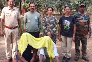 चंद्रपूरात वाघनखांसह दोघांना अटक