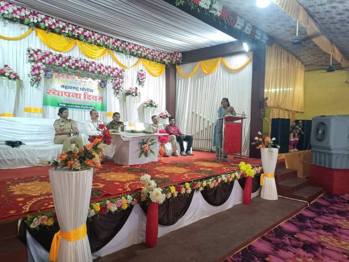 सिंदेवाही पोलीस ठाणे अंतर्गत पोलीस स्थापना दिन सप्ताह साजरा