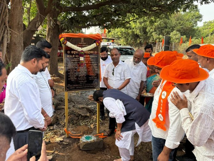 महाड मतदार संघात नियोजनबध्द विकास कामे करण्यावर भर - ना. भरतशेठ गोगावले