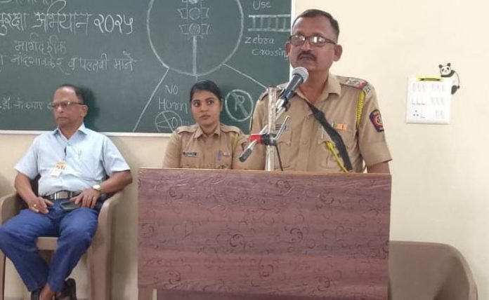 नेरळ: रस्ता सुरक्षा अभियान - २०२५ अंतर्गत विविध कार्यक्रम संपन्न