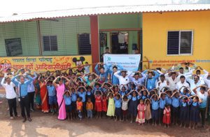 ग्रामीण भागातील शिक्षणाला बळकटी - पोस्को महाराष्ट्र स्टीलतर्फे हर्णे आदिवासीवाडी शाळेच्या नवीन इमारतीचे बांधकाम पूर्ण....