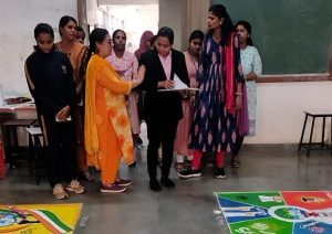 राष्ट्रीय मतदार दिनानिमित्त विविध स्पर्धा संपन्न.....