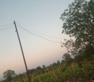 नंदगावात शासकीय मालमत्तेची इलेक्ट्रिक पोल व विद्युत वाहक तारेची जबरी चोरी