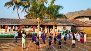 बोरघर गावामध्ये राष्ट्रध्वजाच्या अभिमानाने भारावलेली प्रजासत्ताक दिन सोहळ्याची दिमाखदार उत्सवमाला!