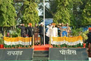 भारतीय प्रजासत्ताक दिनाचा ७६ वा वर्धापन दिन सोहळा उत्साहात साजरा;