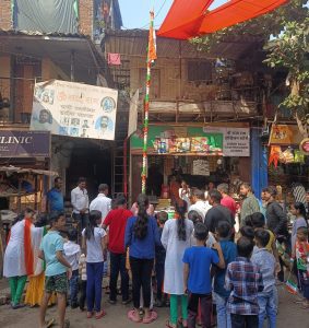 प्रेम नगर गोरेगांव पश्चिम मधे झेंडा वंदन मोठ्या उत्साहात पार.