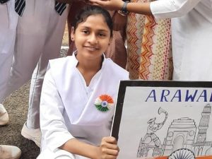 नाचनभट्टी येथील कु. वेदिका ची दिल्ली पार्लामेंटसाठी निवड