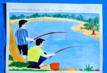 फॅन्सी ड्रेस,चित्र कला स्पर्धेला चांगला प्रतिसाद