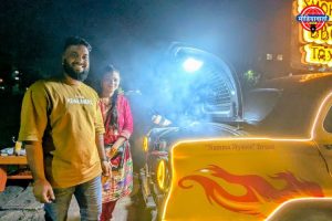 अलिबाग समुद्राजवळ खवयासाठी नविन फोर व्हीलर बार्बेक्यू टॅक्सी