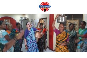 ग्रामपंचायत बोर्ली हद्दीतील पाणीटंचाईमुळे ग्रामस्थांचा हंडा मोर्चा